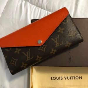 Louis Vuitton RARE Marie Lou long wallet